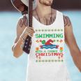 Swimming Christmas Party Swim Swimmer Christmas Ugly Style Men Tank Top Swimming Christmas Party Swim Swimmer Christmas Ugly Style Men Tank Top