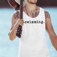 Swimming Enthusiast Minimalist Water Sports Men Tank Top Swimming Enthusiast Minimalist Water Sports Men Tank Top