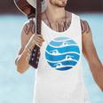 Swimming Freestyle Raglan Baseball Tee Men Tank Top Swimming Freestyle Raglan Baseball Tee Men Tank Top
