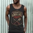 BBQ Dad Husband Dad Grilling Legend Men Tank Top