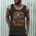 Bigfoot Legend Of The Grill BBQ Dad Father Day 2026 Men Tank Top
