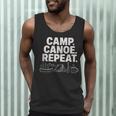 Camp Canoe Repeat Outdoor Adventure Men Tank Top