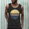 Canoe Canoeing Vintage Sunset Men Tank Top