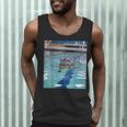Competitive Swim Team Funny Kitty Cat Swimming Men Tank Top Competitive Swim Team Funny Kitty Cat Swimming Men Tank Top