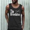Drummer Humor The Drumfather Drum Kit Men Tank Top