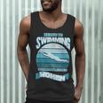 Here's To Swimming With Bow Legged Women Distressed Look Men Tank Top Here's To Swimming With Bow Legged Women Distressed Look Men Tank Top