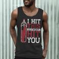 I Hit This So I Won't Hit You Kickboxer Fan Muay Thai Boxing Men Tank Top