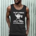 I'm Just A Drinker With A Smoking Problem BBQ Dads Grilling Men Tank Top