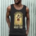 Jesus Knows Muay Thai Boxing Kickboxing MMA Men Tank Top