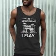 In Jesus Name I Play Drummer Drum Kit Men Tank Top In Jesus Name I Play Drummer Drum Kit Men Tank Top