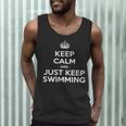 Keep Calm & Just Keep Swimming Men Tank Top Keep Calm & Just Keep Swimming Men Tank Top