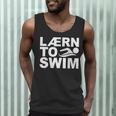 Learn To Swim Swimming Graphic Men Tank Top Learn To Swim Swimming Graphic Men Tank Top