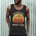 This Is My Meat Smoking Tee BBQ Dad Barbeque Smoker Men Tank Top