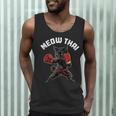 Meow Thai Muay Thai Boxing Cat Martial Arts MMA Boxer Men Tank Top
