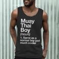 Muay Thai Boy Definition Martial Arts Sports Men Tank Top