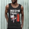 Muay Thai Cat Meow Thai Thai Boxing For Youth Muay Thai Men Tank Top Muay Thai Cat Meow Thai Thai Boxing For Youth Muay Thai Men Tank Top