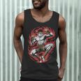 Muay Thai Elbow Strike Silhouette Minimal Clean Sport Men Tank Top Muay Thai Elbow Strike Silhouette Minimal Clean Sport Men Tank Top