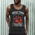 Muay Thai Fighter Hobby Boxing Martial Arts Men Tank Top