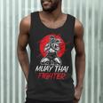 Muay Thai Fighter Martial Arts Boxing Hobby Men Tank Top