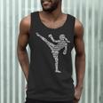 Muay Thai Martial Arts Typography Kickboxer Girls Kickboxing Men Tank Top Muay Thai Martial Arts Typography Kickboxer Girls Kickboxing Men Tank Top