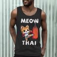 Muay Thai Meow Thai Thai Boxing For Boys Muay Thai Cat Men Tank Top Muay Thai Meow Thai Thai Boxing For Boys Muay Thai Cat Men Tank Top