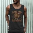 Muay Thai Power Vintage Thai Boxing Warrior Fighter Monkey Men Tank Top