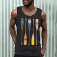 Paddle Canoe Men Tank Top
