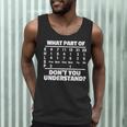 What Is Part Of Don't You Understand Swimming Swimmer Swimming Men Tank Top What Is Part Of Don't You Understand Swimming Swimmer Swimming Men Tank Top