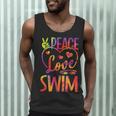 Peace Love Swim Swimming Tie Dye Swimmer Swimming Swim Team Men Tank Top Peace Love Swim Swimming Tie Dye Swimmer Swimming Swim Team Men Tank Top