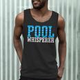 Pool Guy Pool Whisperer Boy Men Swimming Pool Men Tank Top