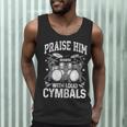 Praise Him With Loud Cymbals Psalm 150-5 Vintage Drum Kit Men Tank Top Praise Him With Loud Cymbals Psalm 150-5 Vintage Drum Kit Men Tank Top