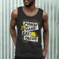 Punch Hard Eat Tacos Professional Boxer Muay Thai Boxing Men Tank Top