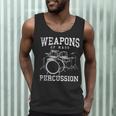 Rock Musician Drummer Drum Kit Men Tank Top
