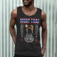Sawadee Thai Traditional Sak Yant Thai Twin Tiger Muay Thai Men Tank Top