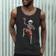 Skeleton Muay Thai Halloween Kickboxing MMA Fighter Costume Men Tank Top