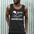 Swim Now Breathe Later Swimming Pool Breaststroke Men Tank Top Swim Now Breathe Later Swimming Pool Breaststroke Men Tank Top