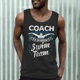 Swim Coach Professional Instructor Swimming Lesson Sport Men Tank Top