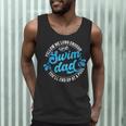 Swim Dad Dad Of A Swimmer Dad Swimming Father Men Tank Top