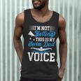 Swim Dad Voice Swimming Dad Of A Swimmer Father Men Tank Top