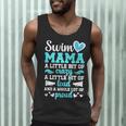 Swim Mama Proud Swimming Mom Of A Swimmer Mother Swim Mom Men Tank Top