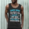 Swim Mom Swimming Mom Of A Swimmer Mama Men Tank Top