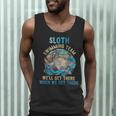 Swimmer Swim Sloth Swimming Team Retro Men Tank Top Swimmer Swim Sloth Swimming Team Retro Men Tank Top