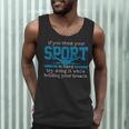 Swimmer Swimming Sports Quote Men Tank Top