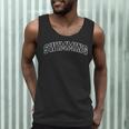 Swimming Athletic Lettering Swimmer Coach Men Tank Top Swimming Athletic Lettering Swimmer Coach Men Tank Top