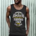 Swimming Coach TShirt Idea Superhero Swimming Shirt Men Tank Top