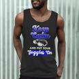 Swimming Goggles Saying Swim Team Gear Men Tank Top