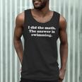 Swimming Or Swimmer Swim Coach Men Women Girls Boys Men Tank Top Swimming Or Swimmer Swim Coach Men Women Girls Boys Men Tank Top