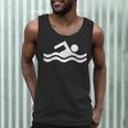 Swimming Symbol Men Tank Top Swimming Symbol Men Tank Top