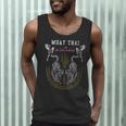 Twin Tiger Sak Yant Muay Thai Fighter Tee Martial Art Men Tank Top
