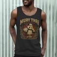 Vintage Muay Thai Gym Thai Boxing Training Fighter Panda Men Tank Top